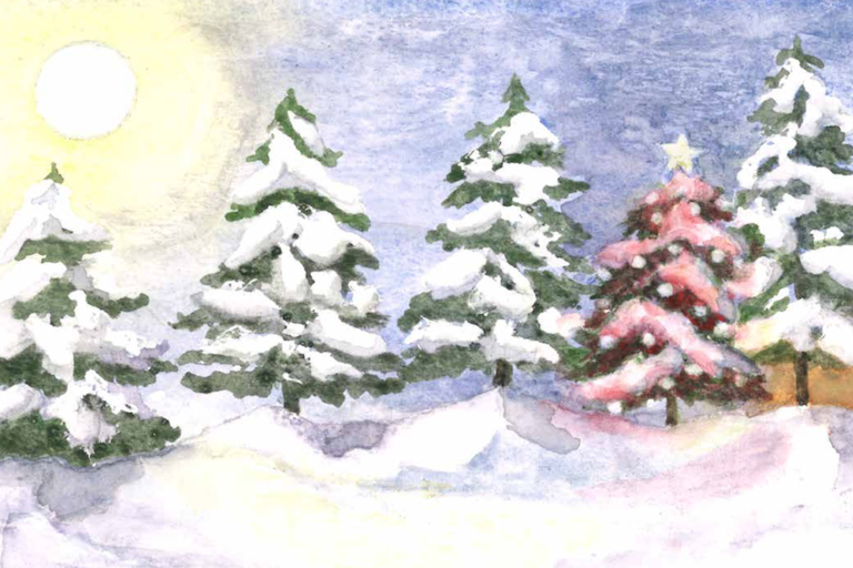 June Hamm's Christmas Card